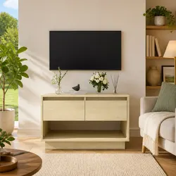 Elevate Your Living Room with Our Beige TV Cabinet