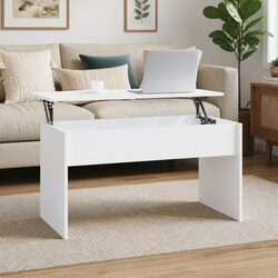 Enhance Your Living Space with a White Lift Top Table