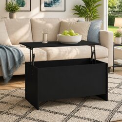 Stylish Coffee Table with Lift-Top and Hidden Storage