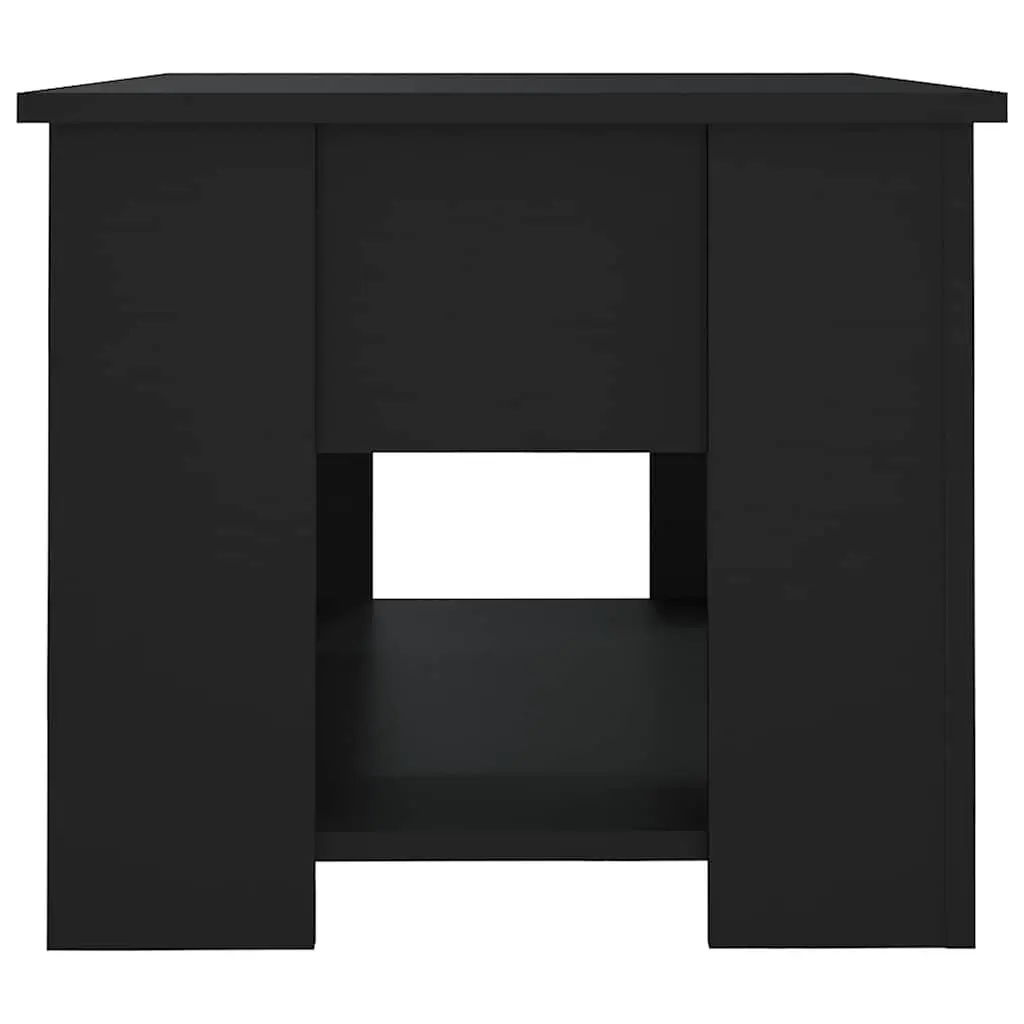 Coffee Table Black Lift-Top Design Living Room Furniture Engineered Wood Storage