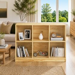 Book Cabinet Storage Shelf for Home Office Living Room Bookcase Display Unit