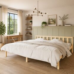 Upgrade Your Bedroom with a Solid Wood King Bed Frame