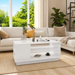 Stylish White Coffee Table to Enhance Your Living Space