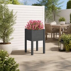 Enhance Your Garden with a Grey Raised Bed Planter Box