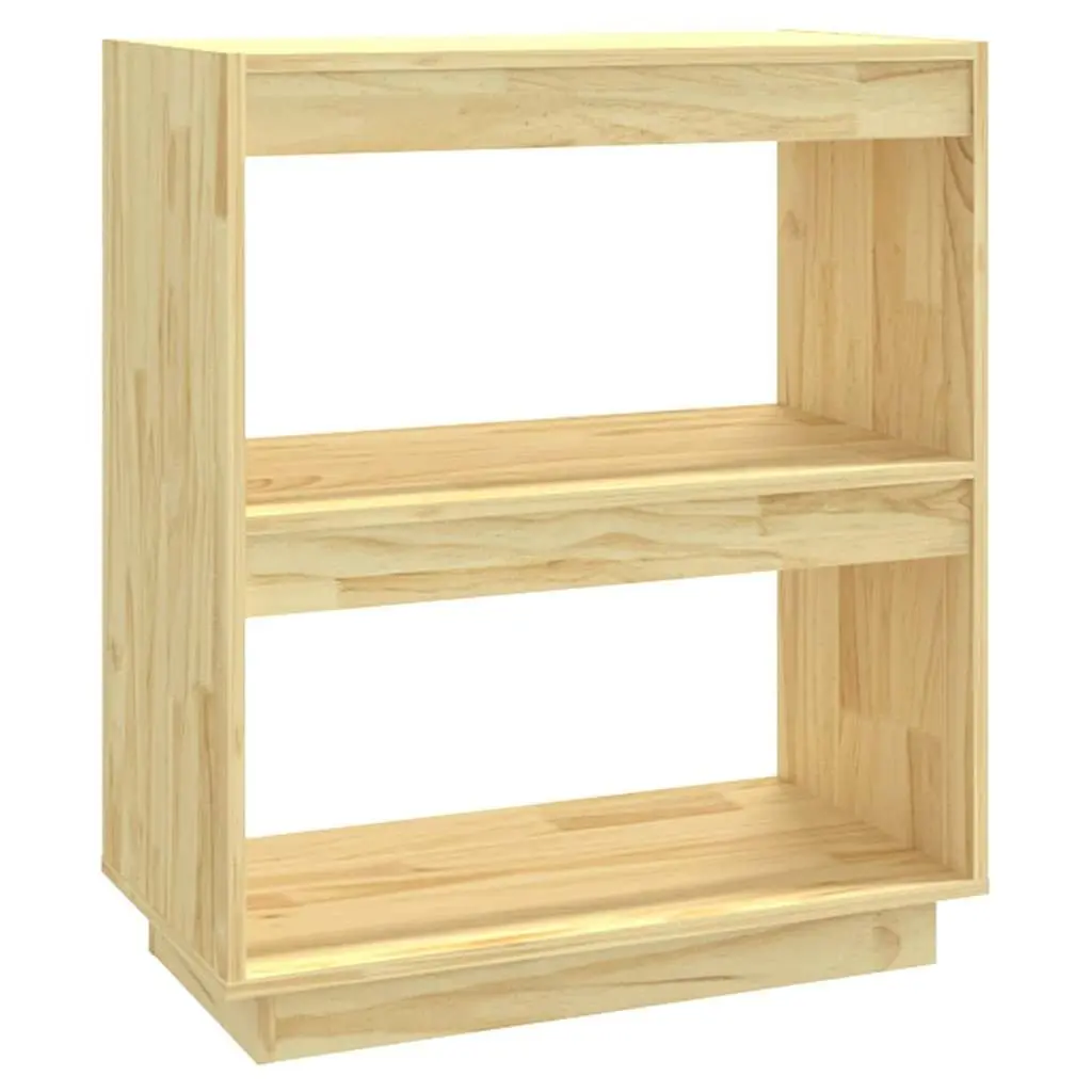 Wooden Book Cabinet 60x35x71cm Sturdy Storage Shelf Organizer Display