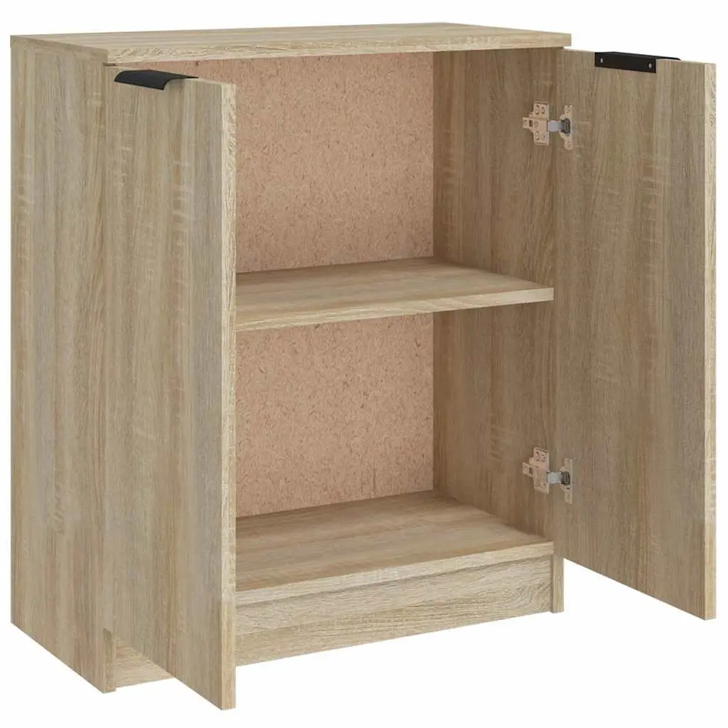 Sideboard 60x30x70cm Brown Engineered Wood Storage Cabinet Living Room Furniture