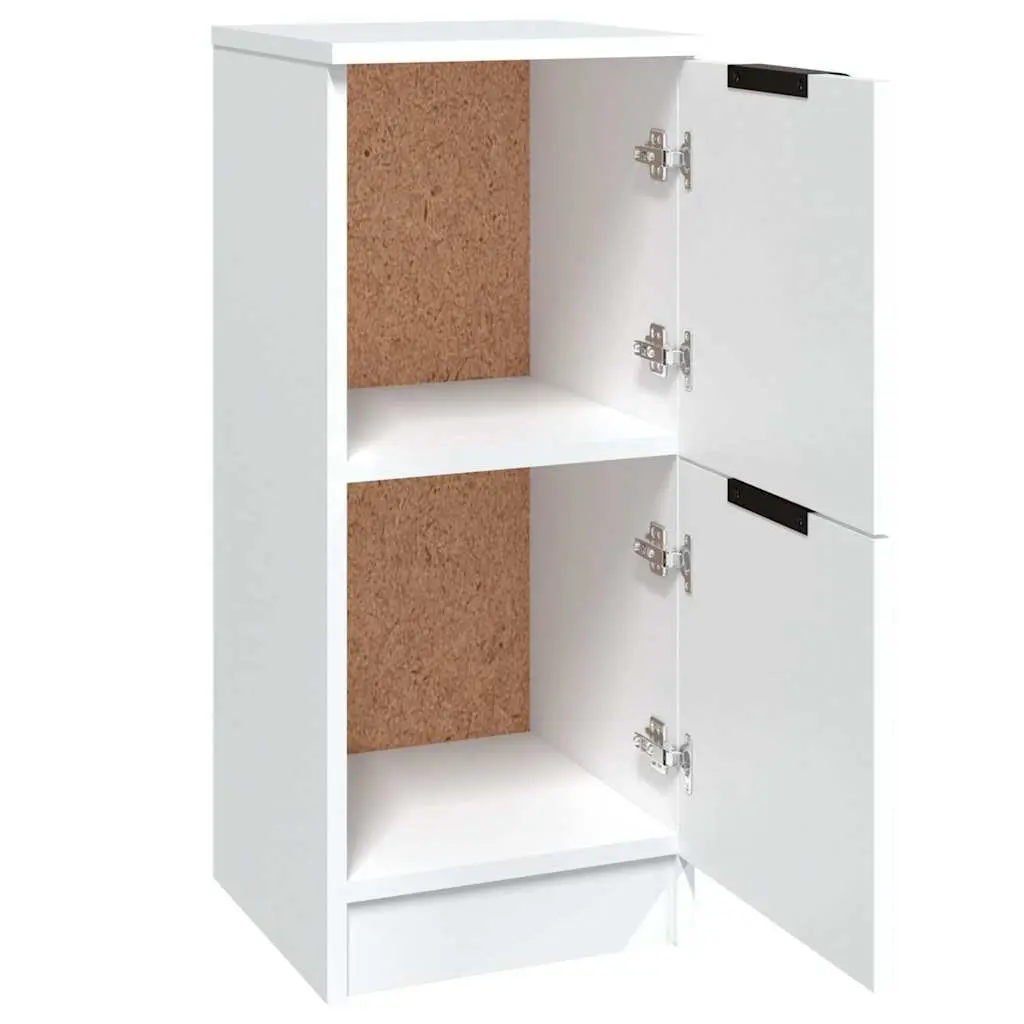 Sideboard Cabinet 30x30x70 cm 2 pcs White Storage Furniture Living Room Bedroom