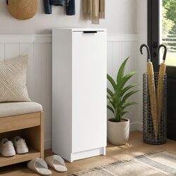 Enhance Your Space with a Functional White Shoe Cabinet