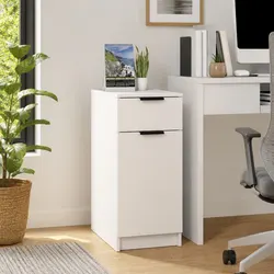 Enhance Your Office Space with a White Storage Cabinet