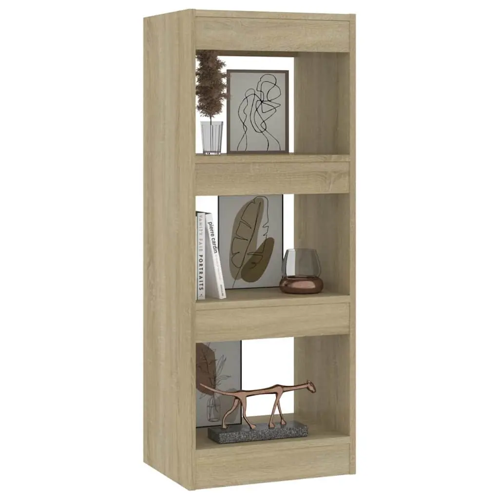 Book Cabinet Room Divider Wooden Shelving Unit Brown Sturdy Storage Organiser