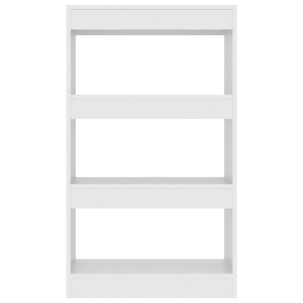 Book Cabinet Room Divider White Wooden Shelving Unit Storage Organiser 60x30x103 cm