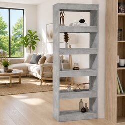 Grey Book Cabinet - Enhance Your Space with Style