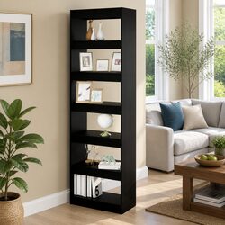 Black Wooden Book Cabinet That Enhances Any Living Space