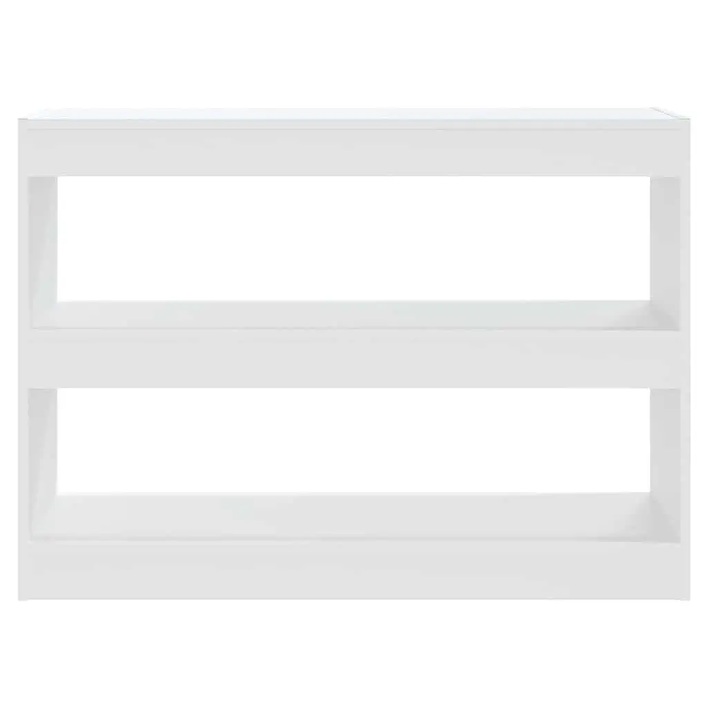 White Book Cabinet Room Divider Shelving Unit Storage Bookcase