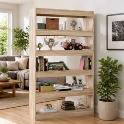Enhance Your Living Space with a Brown Wooden Book Cabinet