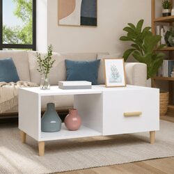 Modern White Coffee Table for Enhanced Living Spaces