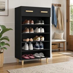Minimalist Shoe Cabinet for an Organized Home