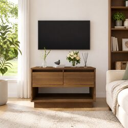 Enhance Your Living Space with Brown Oak TV Cabinet