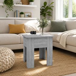Enhance Your Space with This Grey Coffee Table 40x40x42 cm