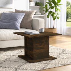 Coffee Table for Modern Living Spaces in Smoked Oak