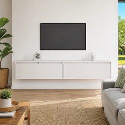 Stylish Floating Storage Wall Cabinet 100x30x35 cm