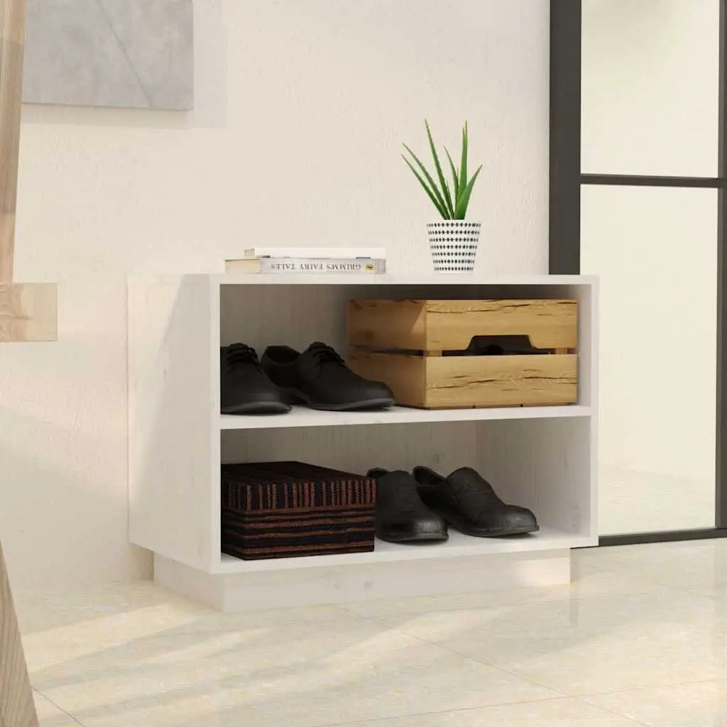 Wooden Shoe Cabinet Storage White Footwear Rack Organiser Bedroom Hallway