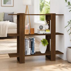 Enhance Your Space with This Stylish Brown Book Cabinet