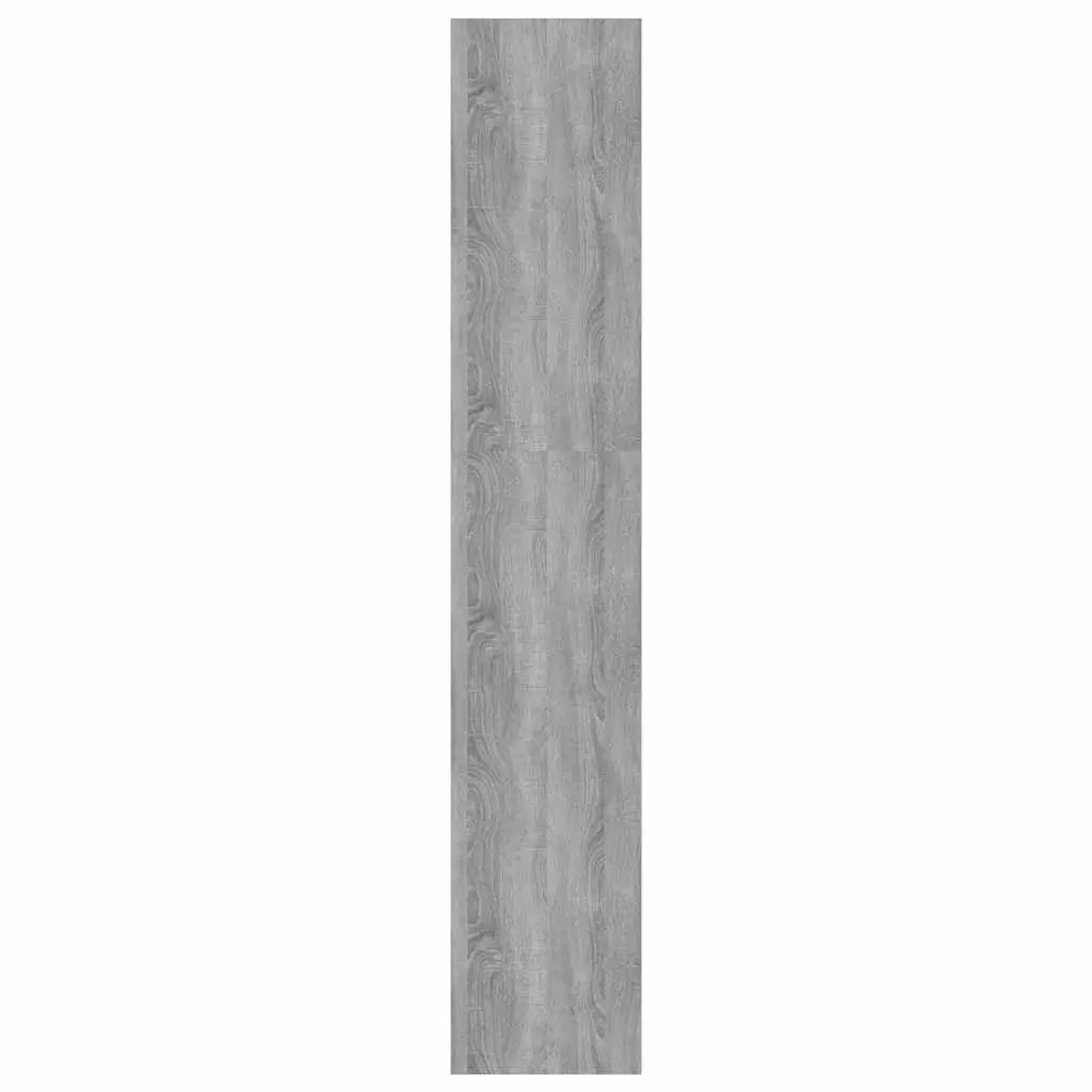 Book Cabinet Room Divider 60x30x166cm Grey Sonoma Engineered Wood Bookshelf