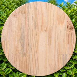 Brown Round Table Top Ø30cm for Your Home