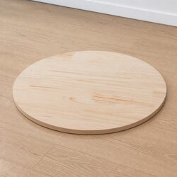 Enhance Your Space with a 90cm Round Solid Pine Table Top