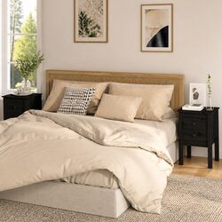 Upgrade Your Space with Black Bedside Cabinets 2 pcs