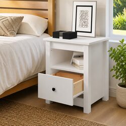 Elevate Your Bedroom with a Stylish White Nightstand