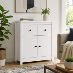 Enhance Your Living Space with a White Wooden Sideboard