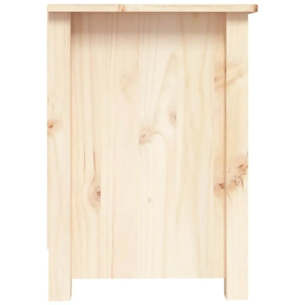 TV Cabinet 103x36.5x52 cm Solid Pine Wood Brown Storage Unit with Drawers and Open Compartments