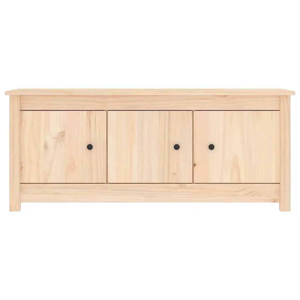 Wooden Shoe Cabinet 110x38x45.5cm Brown Solid Pine 6 Compartment Storage Rack Organiser