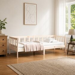 Stylish Wooden Day Bed 90x190 cm for Living Spaces