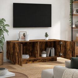 Stylish TV Cabinet in Brown for Modern Living Rooms