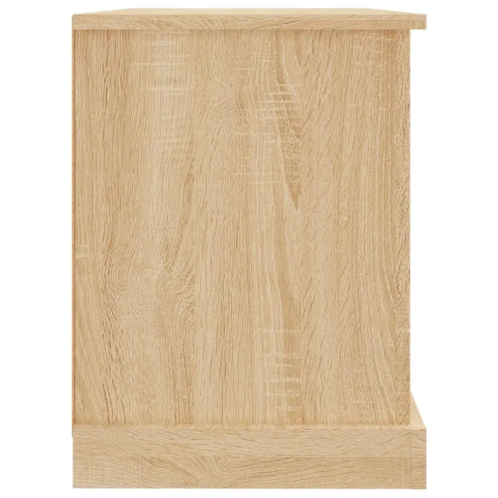 TV Cabinet 73x35.5x47.5 cm Engineered Wood Storage Unit Sonoma Oak Brown
