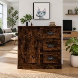 Stylish Brown Storage Sideboard for Your Home