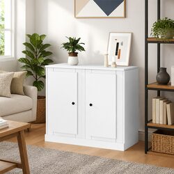 Enhance Your Space with Elegant White Storage Cabinets