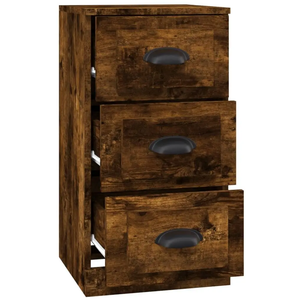 Sideboard 36x35.5x67.5cm Brown Engineered Wood Storage Cabinet Display Furniture