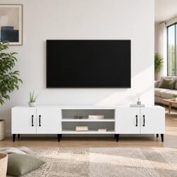 Elevate Your Space with a Modern White TV Cabinet