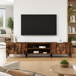 Enhance Your Space with a Chic Brown TV Cabinet 180x31.5x40 cm