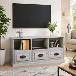 Elevate Your Living Space with a Grey Sonoma TV Cabinet