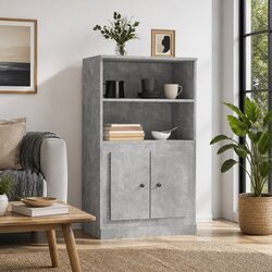 Elevate Your Space with a Grey Highboard Sideboard