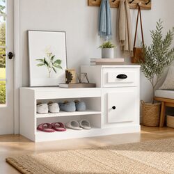 Elegant Shoe Storage Cabinet for a Neat Living Space