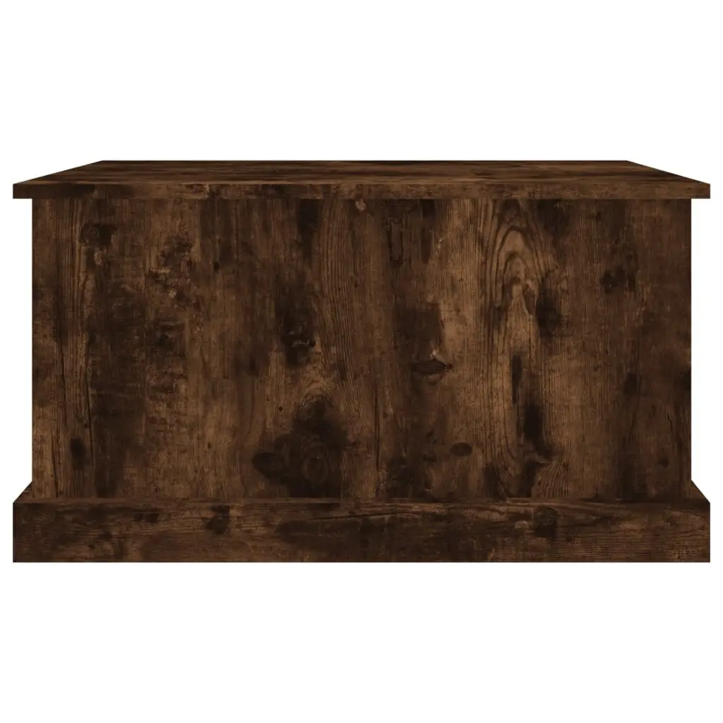 Storage Chest 70x40x38 cm Brown Engineered Wood Box Living Room Organiser