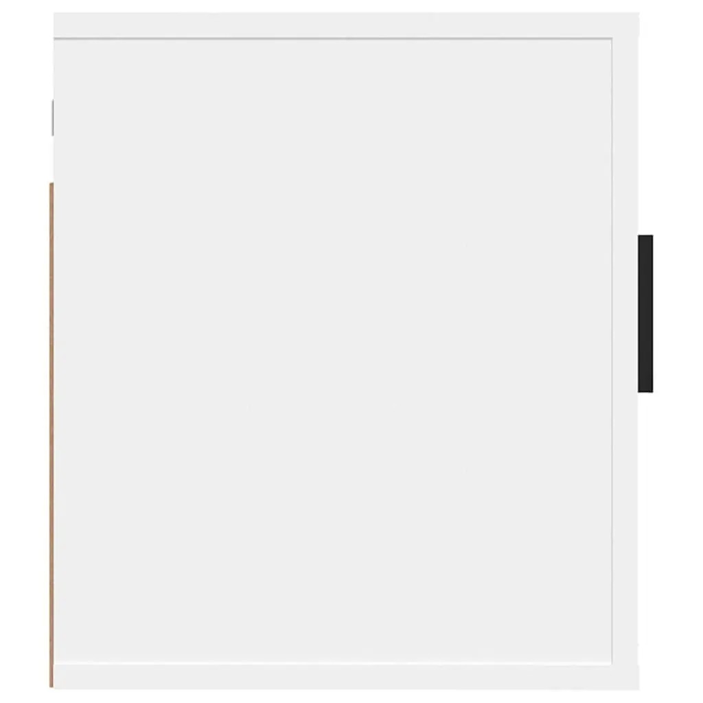 Wall Mounted TV Cabinet 40x34.5x40cm White Storage Display Unit