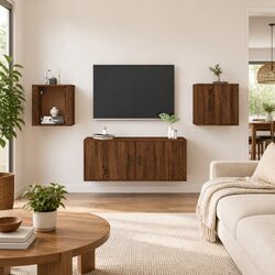 Enhance Your Living Space with Brown Oak TV Cabinets