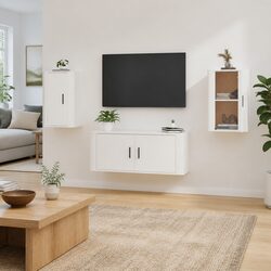 Enhance Your Space with This Wall Mounted TV Cabinet